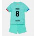 Maillot de foot Barcelona Pedri Gonzalez #8 Troisième vêtements enfant 2023-24 Manches Courtes (+ pantalon court)